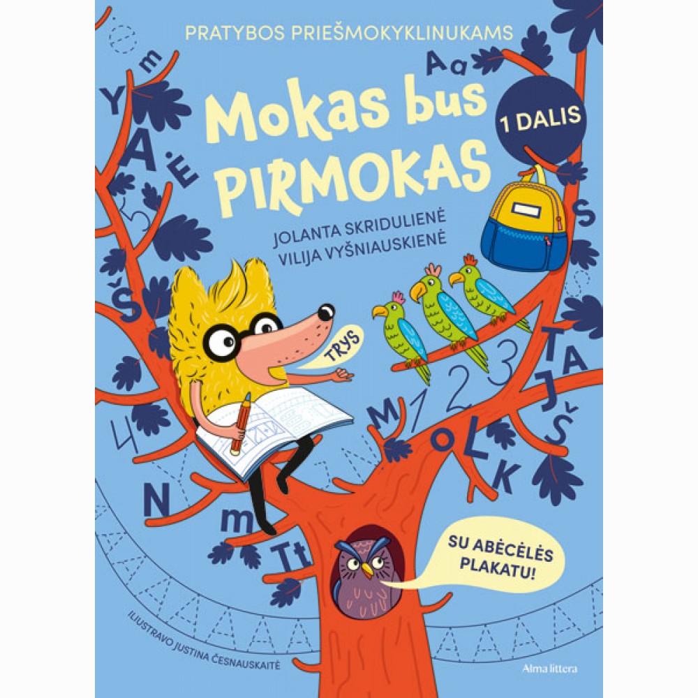 Mokas bus pirmokas. Pratybos priešmokyklinukams, 1 dalis