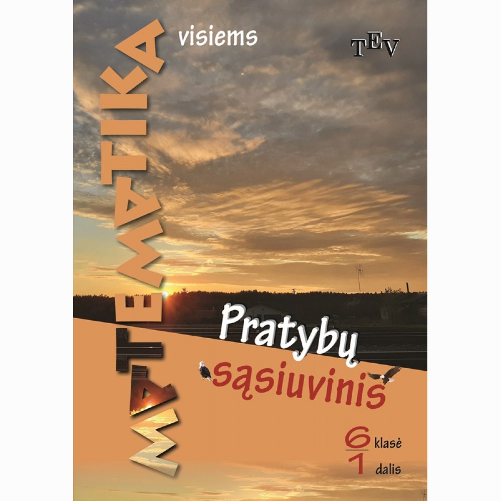 Matematika visiems. 6 klasė. 1 dalis Pratybų sąsiuvinis.