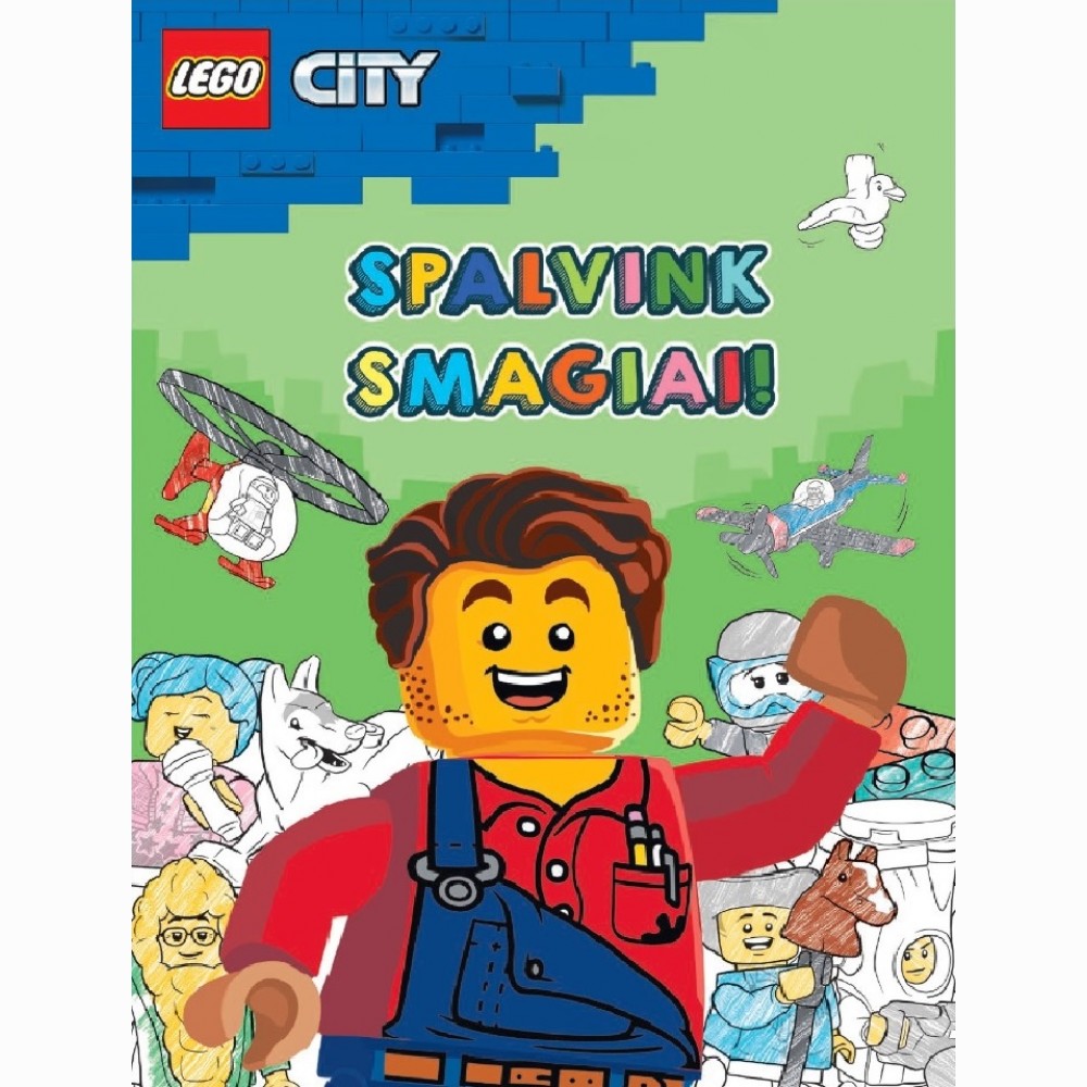 LEGO ® City. Spalvink smagiai!