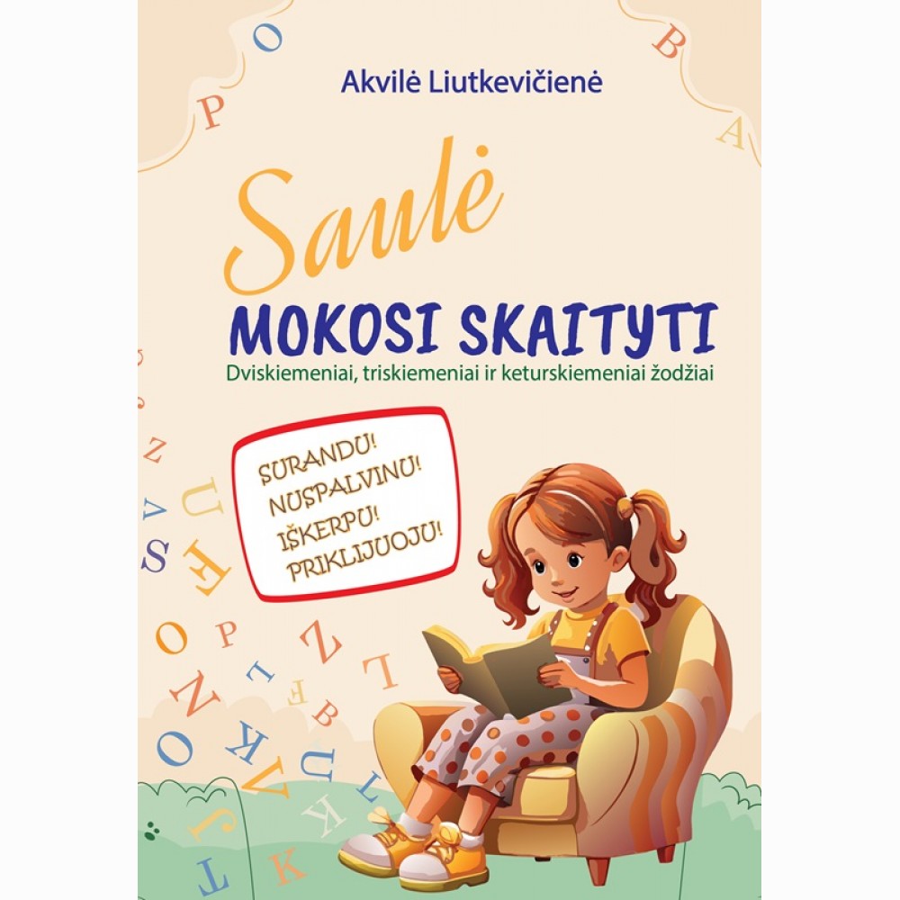 Saulė mokosi skaityti