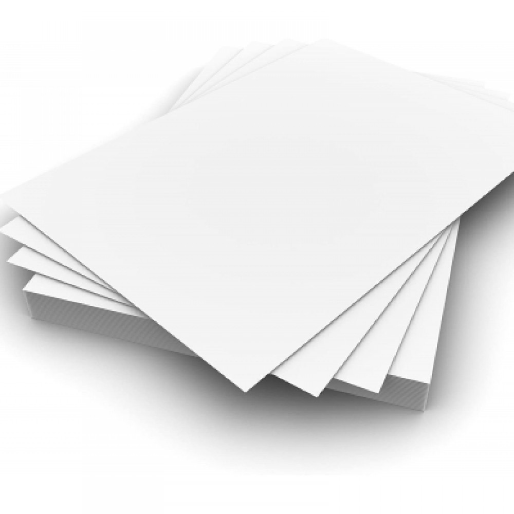 Baltas kartonas, A4, 10 lapų, 240gsm