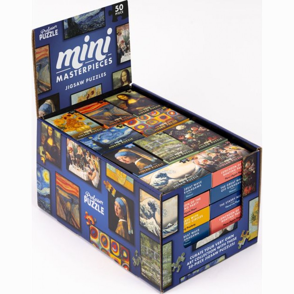 Galvosūkis Professor Puzzle Mini Masterpieces