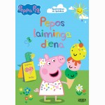 Peppa Pig. Spalvinimas su lipdukais