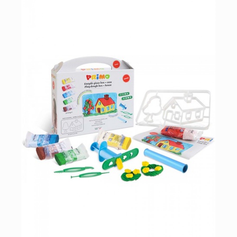 Modeliavimo rinkinys su formelėmis PRIMO House set, 5 spalvos