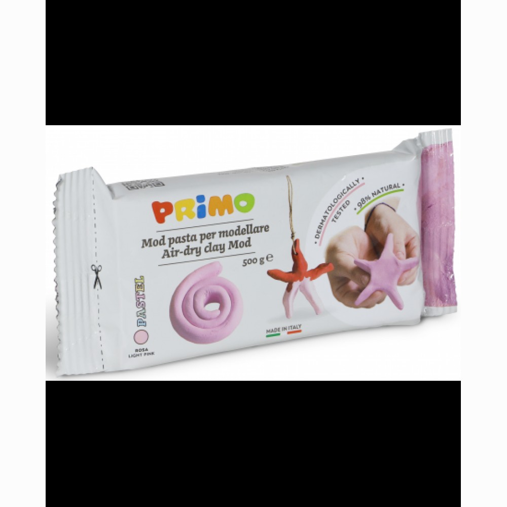 Molis PRIMO, pastelinės rožinės spalvos, 500 g