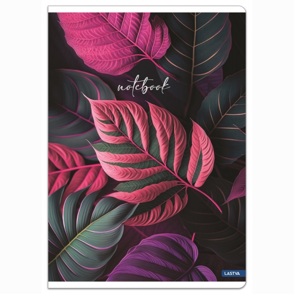 Sąsiuvinis(platus) A5 24lap 80g lang BOTANICAL