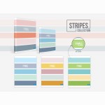 Knyga A5 96lap 70g lang STRIPES