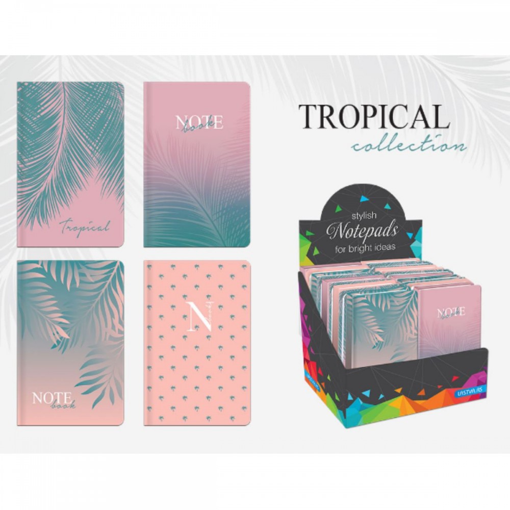 Užrašų knygutė A6 96lap 70g lang TROPICA
