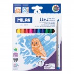 Flomasteriai 12sp 80093 MILAN/12