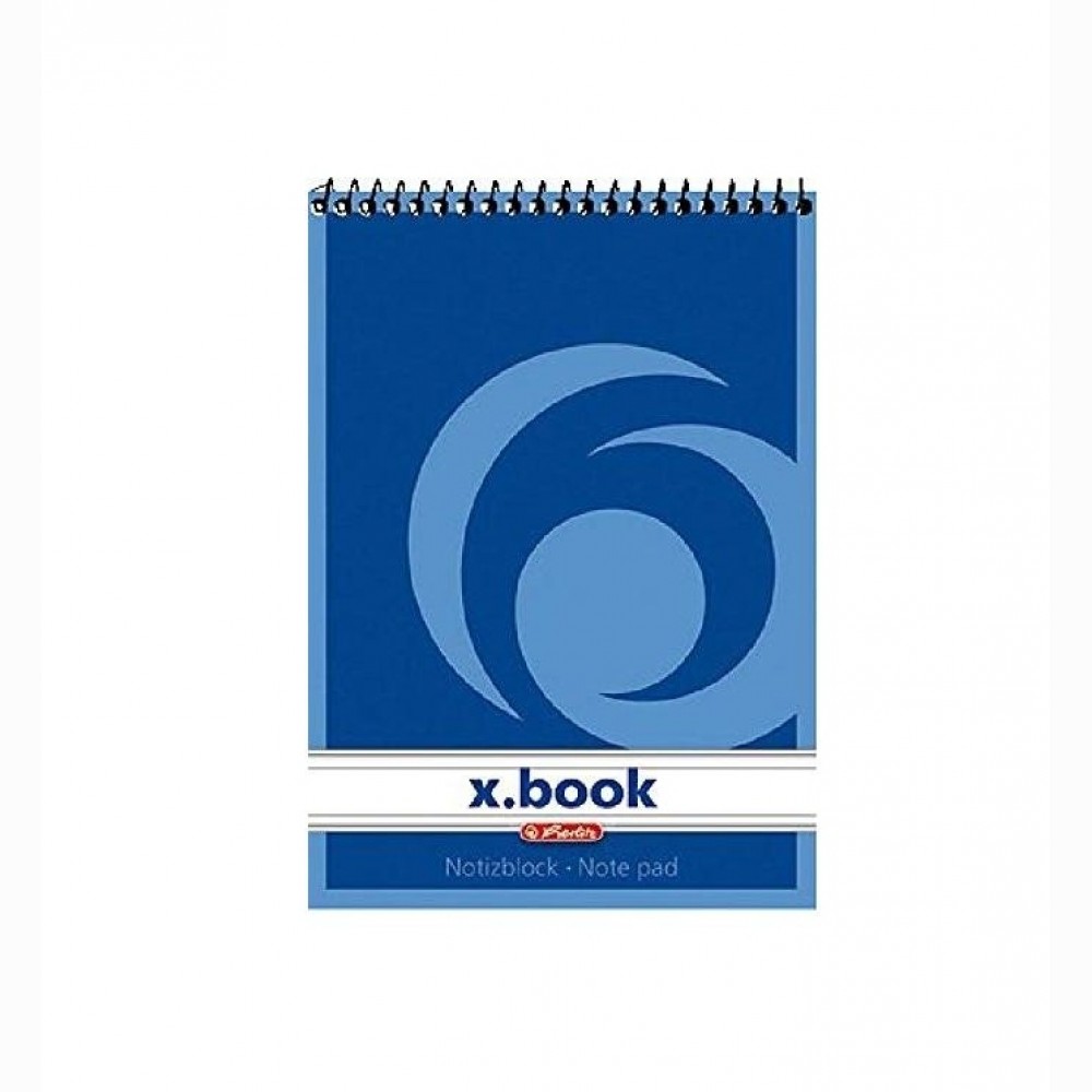 Bloknotas su spirale A7 50l linija 00110718 HERLITZ/10