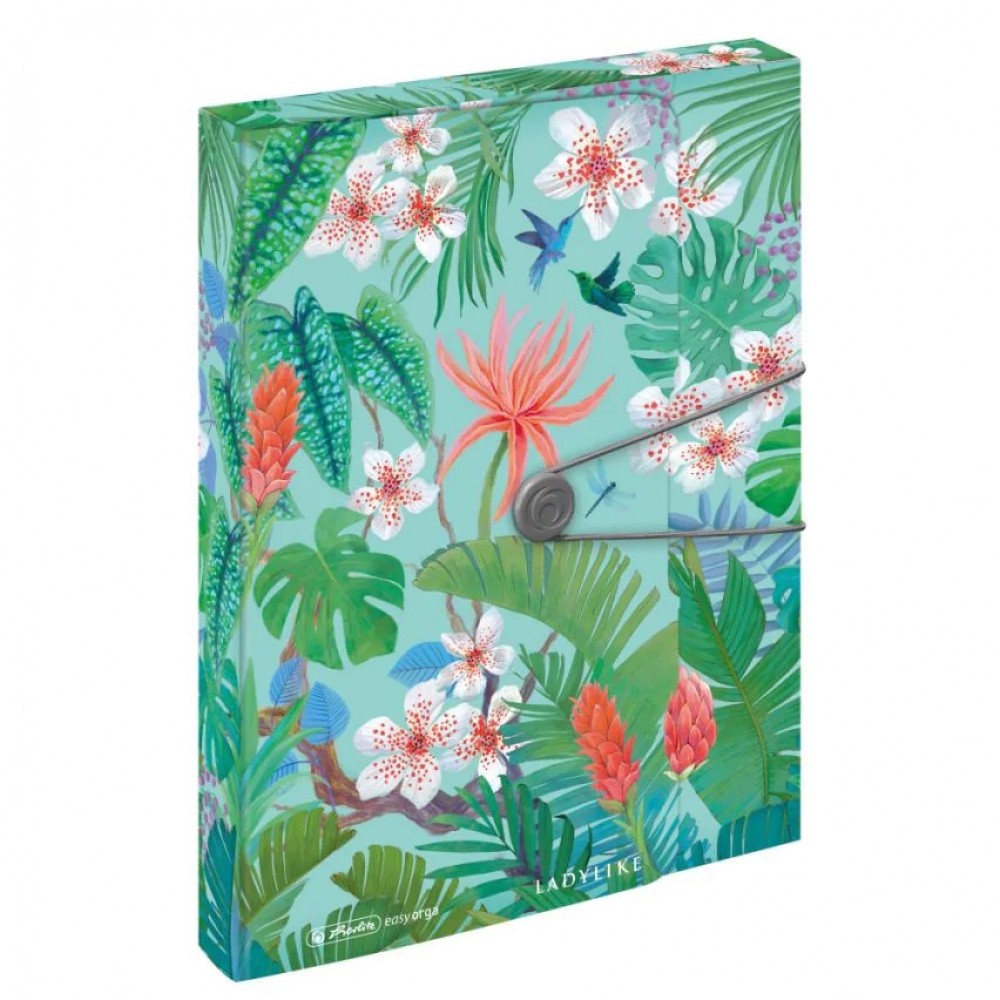Aplankas su guma A4 4cm Jungle 50044085 HERLITZ/10