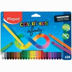 Spalvotas pieštukas Maped Infinity 24vnt.