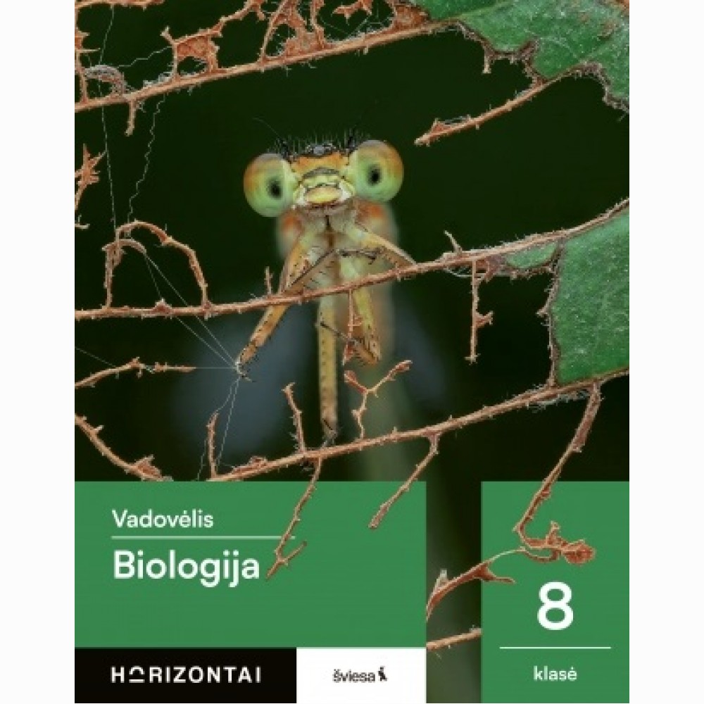 Biologija. Vadovėlis 8 klasei, serija Horizontai