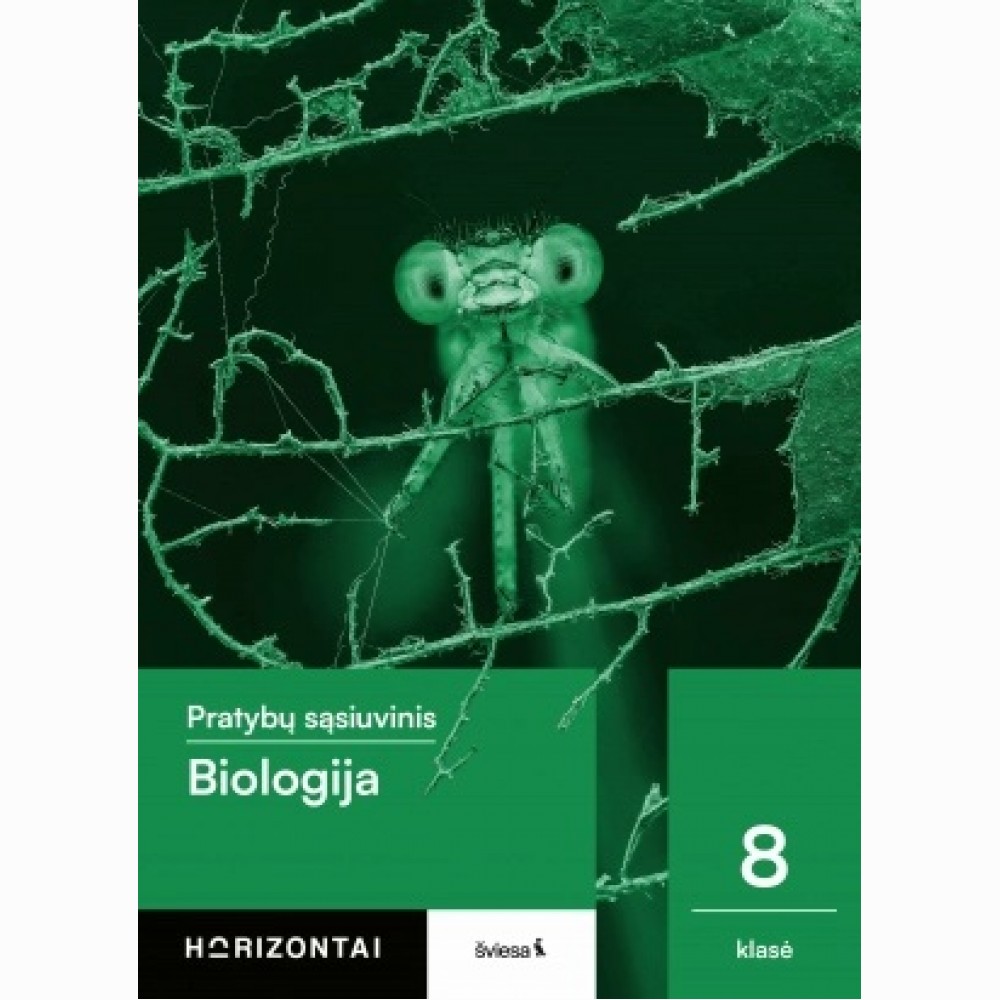 Biologija. Pratybų sąsiuvinis 8 klasei, serija Horizontai