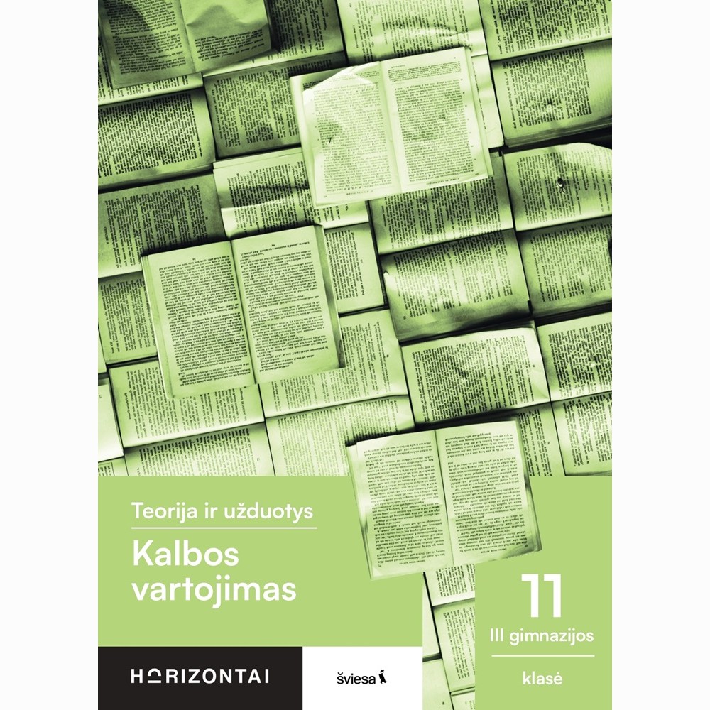Kalbos vartojimas. Teorija ir užduotys 11 (III gimnazijos) klasė,  serija Horizontai