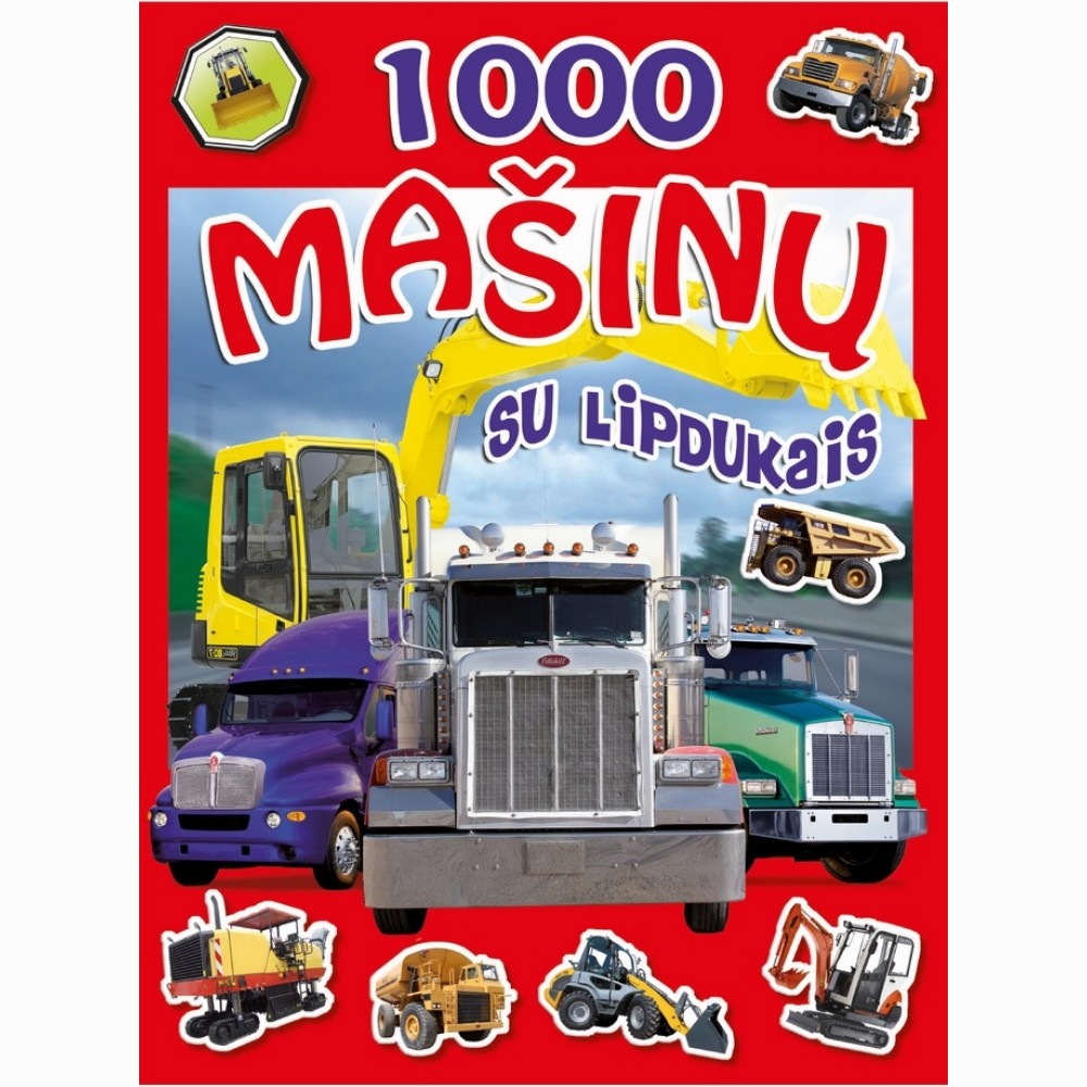 1000 mašinų su lipdukais