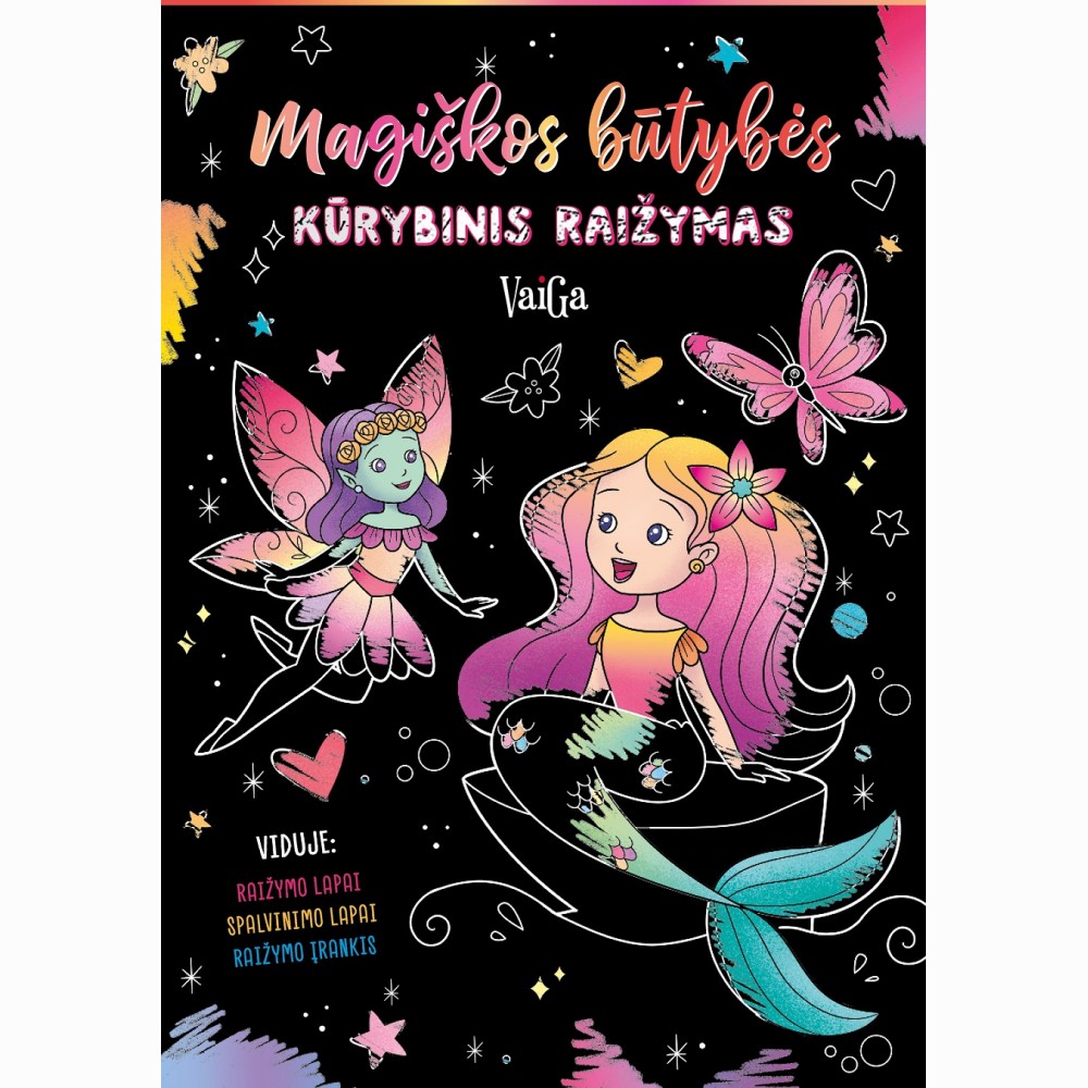 Magiškos būtybės. Kūrybinis raižymas