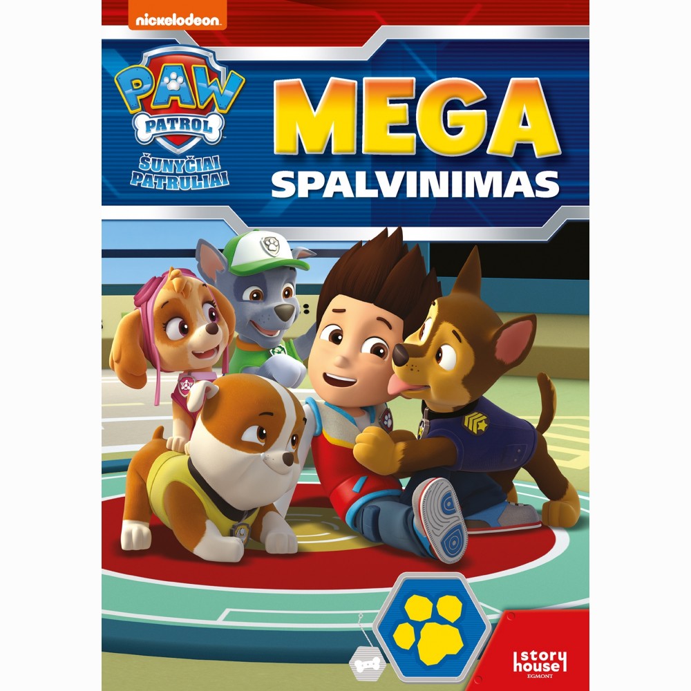 Šunyčiai Patruliai. Mega spalvinimas