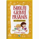 Brolių Grimų pasakos su užduotimis 7-8 metų vaikams