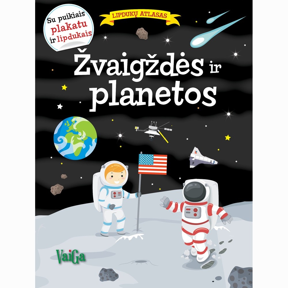 Lipdukų atlasas. Žvaigždės ir planetos