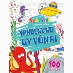 Vandenyno gyvūnai. Spalvink pagal skaičius