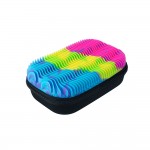Penalas-pieštukinė ZIPIT Wavey Silicone Storage Box, neoninė