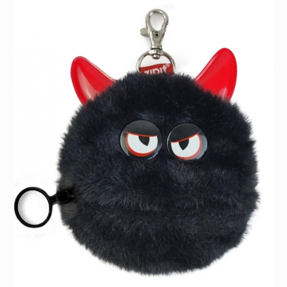 Pakabukas - Piniginė, Mini Plush Key Chain, velniukas