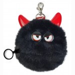 Pakabukas - Piniginė, Mini Plush Key Chain, velniukas