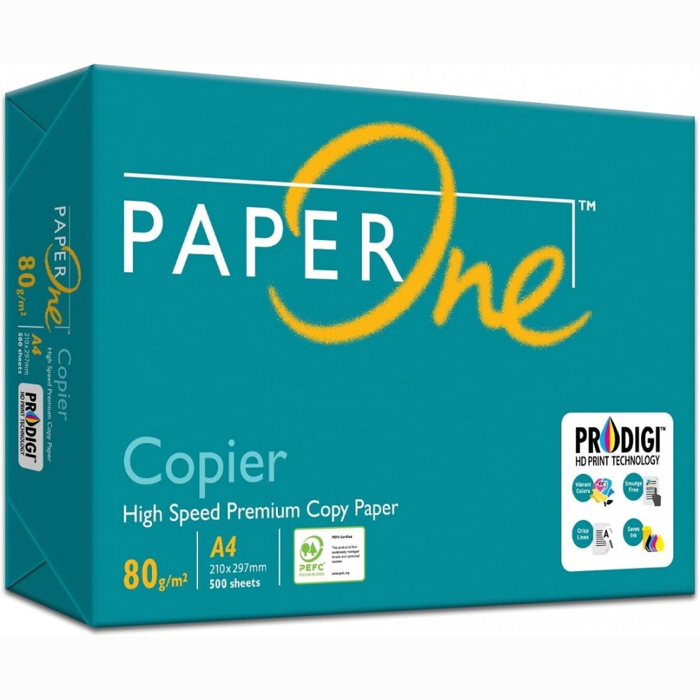 Biuro kopijavimo popierius PAPER ONE Copier, A4, 80gsm, 500 lapų