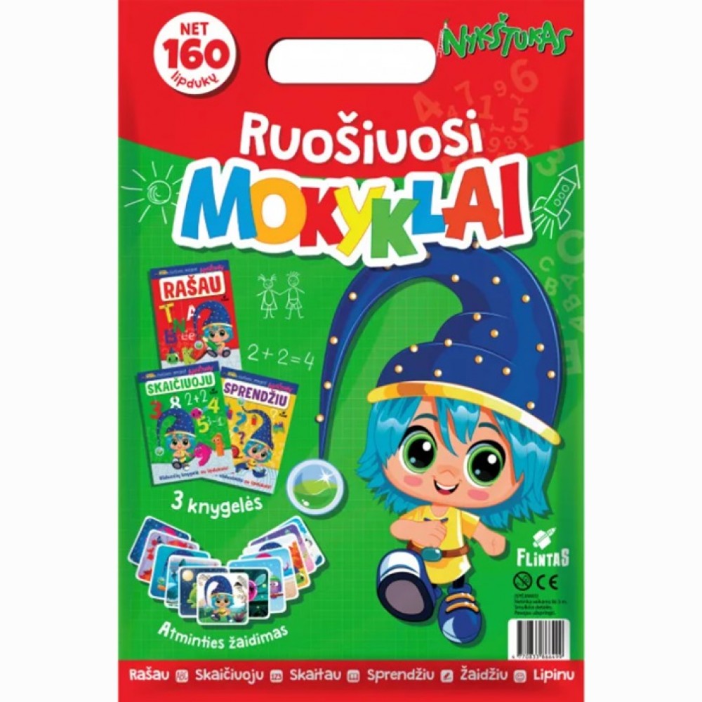 Ruošiuosi mokyklai. Knygelių rinkinys