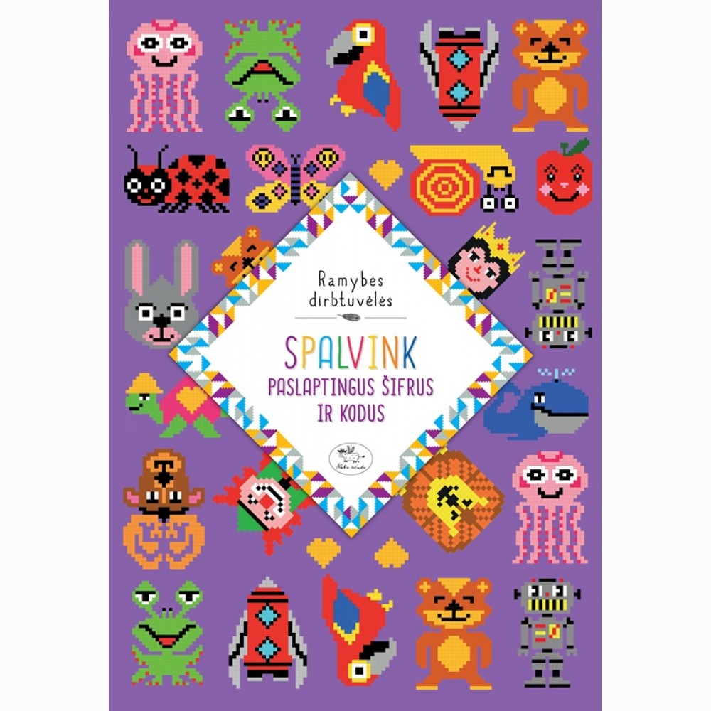 Spalvink paslaptingus šriftus ir kodus