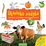 40kortelių. Ūkininko sodyba. Vaizdinė priemonė vaikučiams lavinti