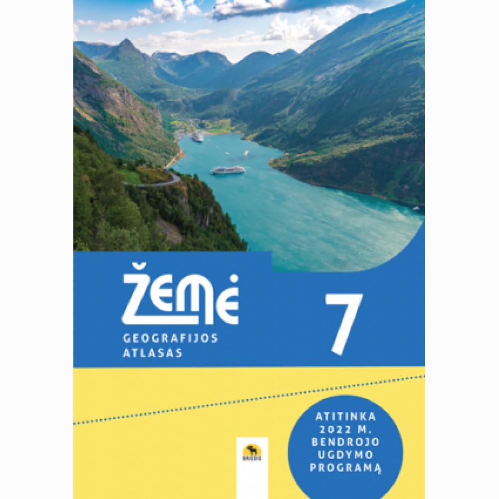Žemė 7. Geografijos atlasas 7 klasei
