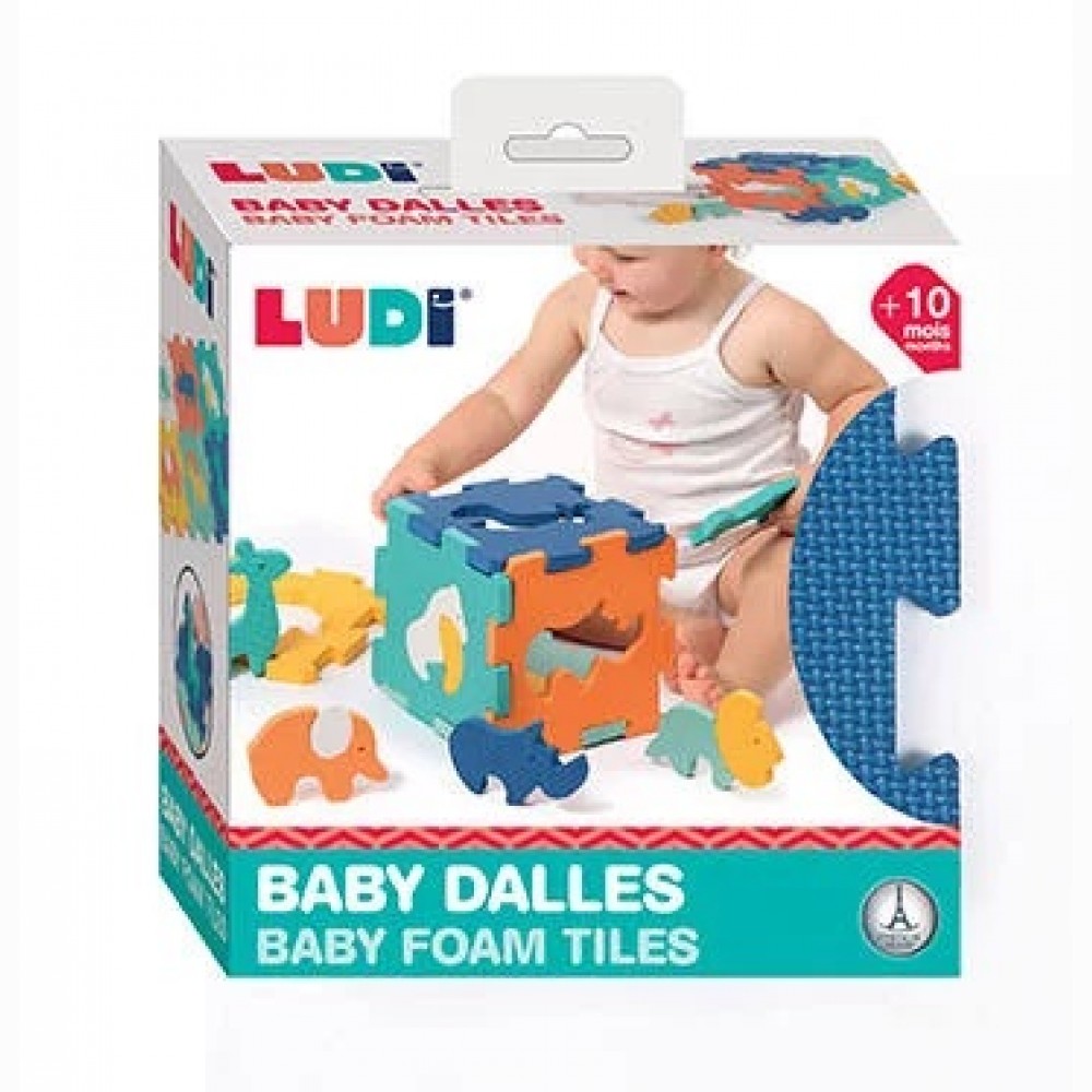 LUDI kilimėlis-3D dėlionė, mažieji gyvūnai