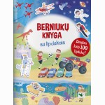 Berniukų knyga su lipdukais. Daugiau kaip 100 lipdukų!