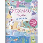 Mergaičių knyga su lipdukais. Daugiau kaip 100 lipdukų!