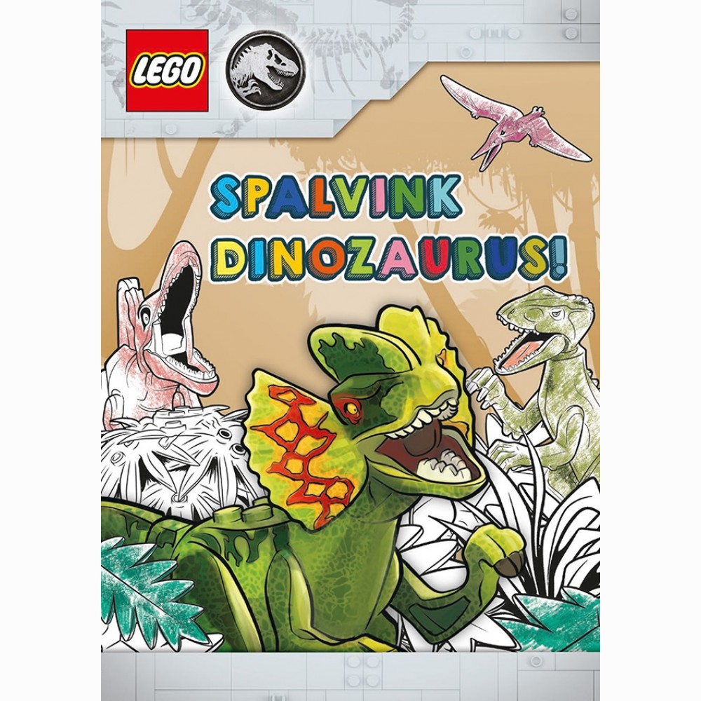 LEGO® Jurassic World. Spalvink dinozaurus!