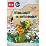 LEGO® Jurassic World. Spalvink dinozaurus!