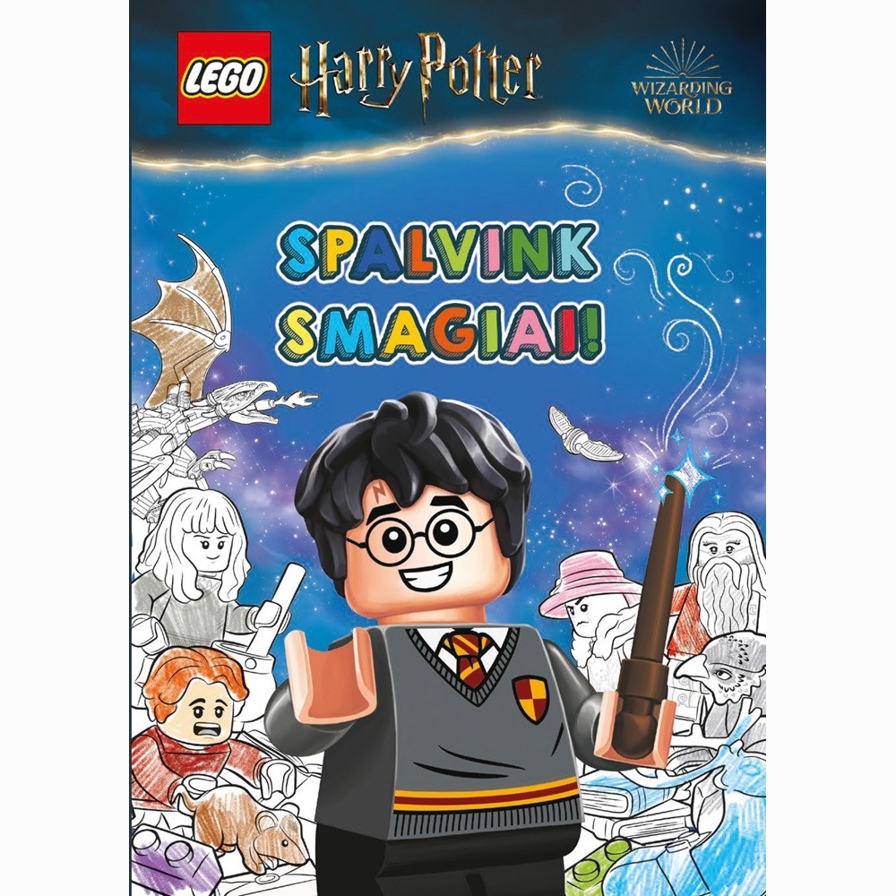 LEGO® Harry Potter . Spalvink smagiai!