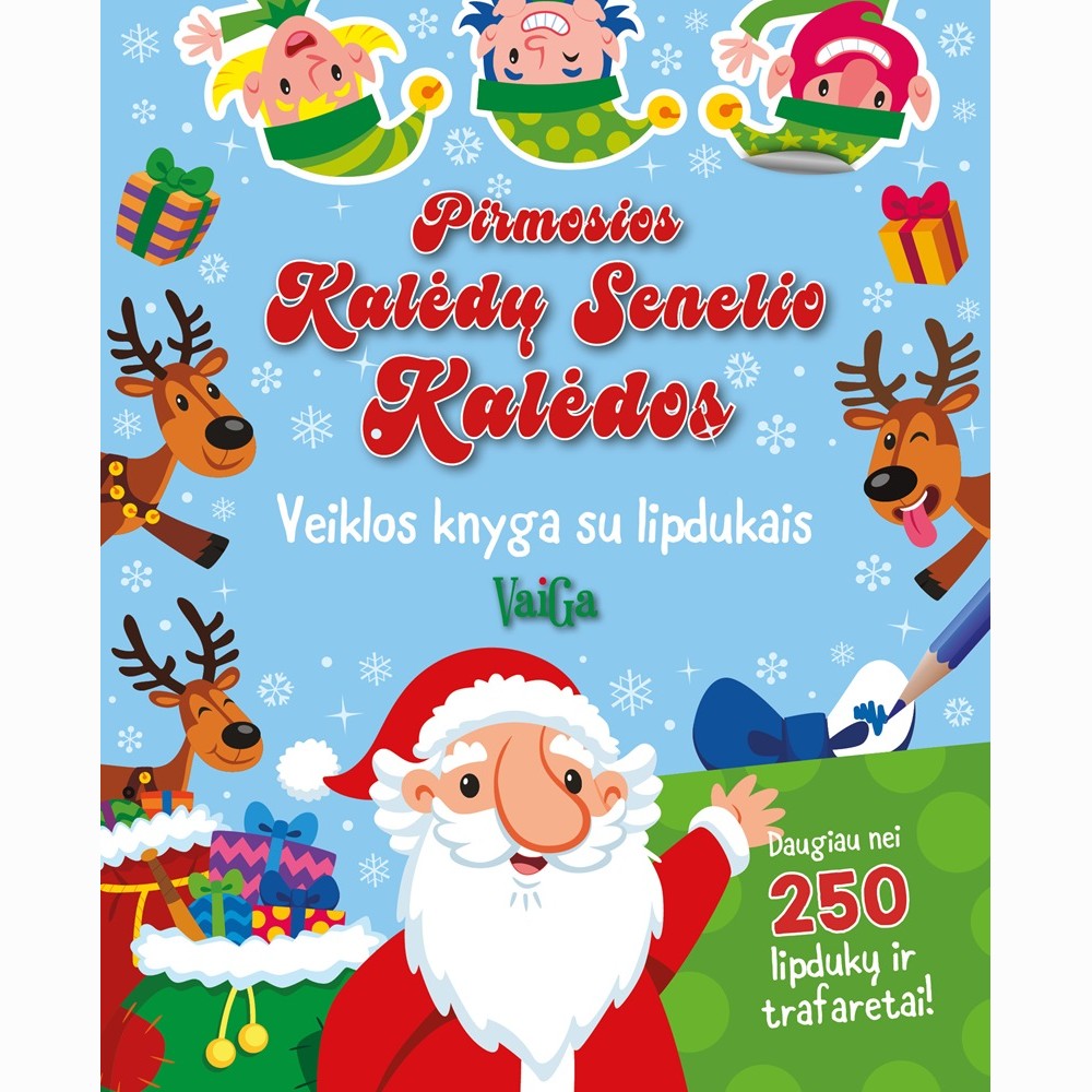 Pirmosios Kalėdų Senelio Kalėdos (2024). Veiklos knyga