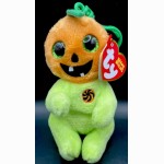 Pliušinis pakabukas TY Beanie Bellies HOLLOW - pumkin clip