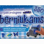 Lipdukų ir užduotėlių skrynelė protingiems berniukams