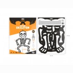 Kabantis skeletas Monstras helovino dekoracija