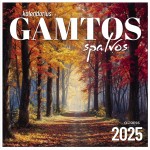 Kal. 2025 Gamtos spalvos 33x33