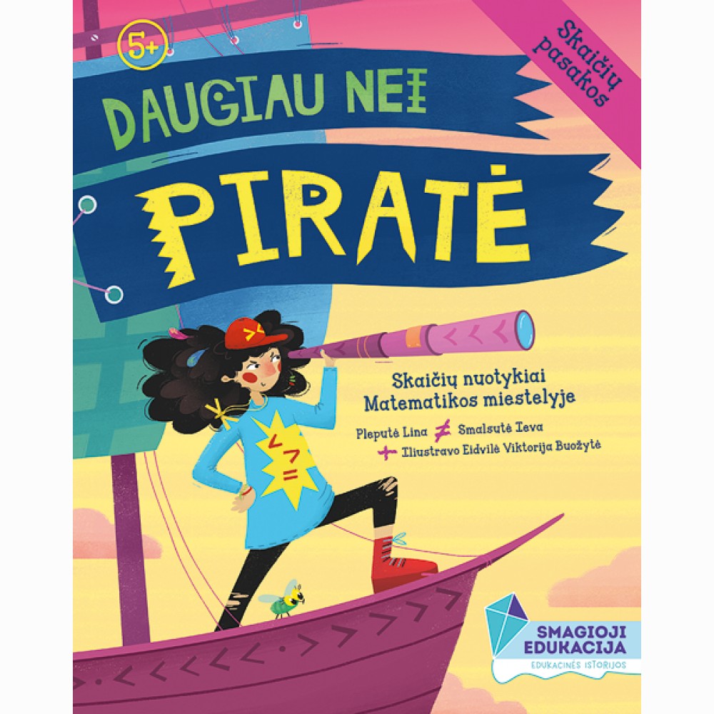 Daugiau nei piratė. Skaičių pasakos