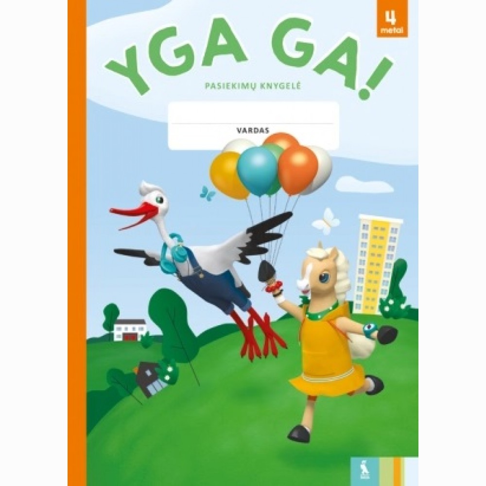 YGA GA pasiekimų knygelė