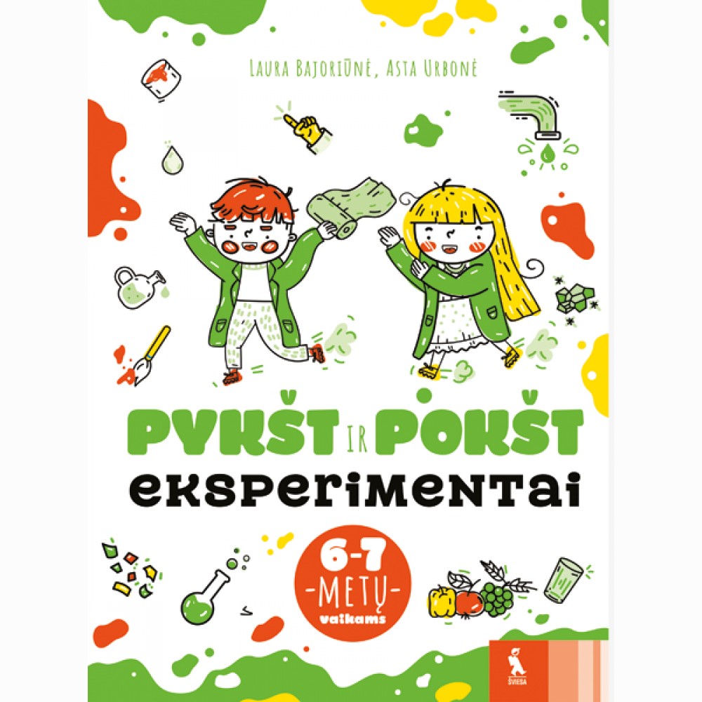 PYKŠT POKŠT eksperimentai. Priešmokyklinukams