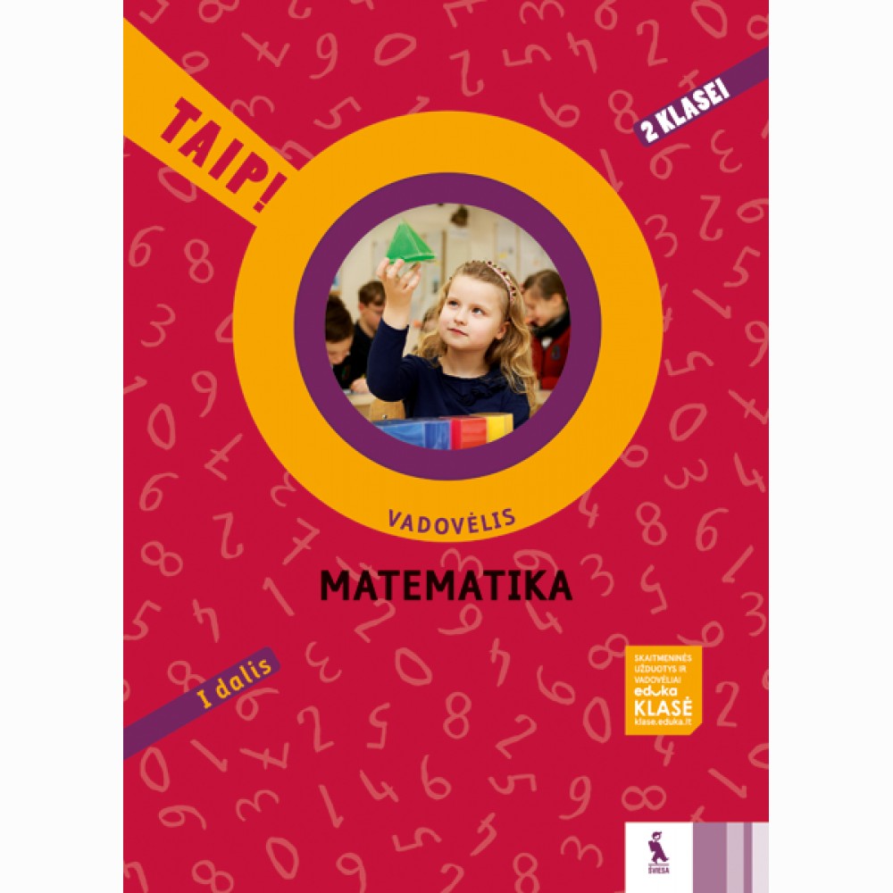 Matematika. Vadovėlis 2 klasei, I dalis (TAIP!)