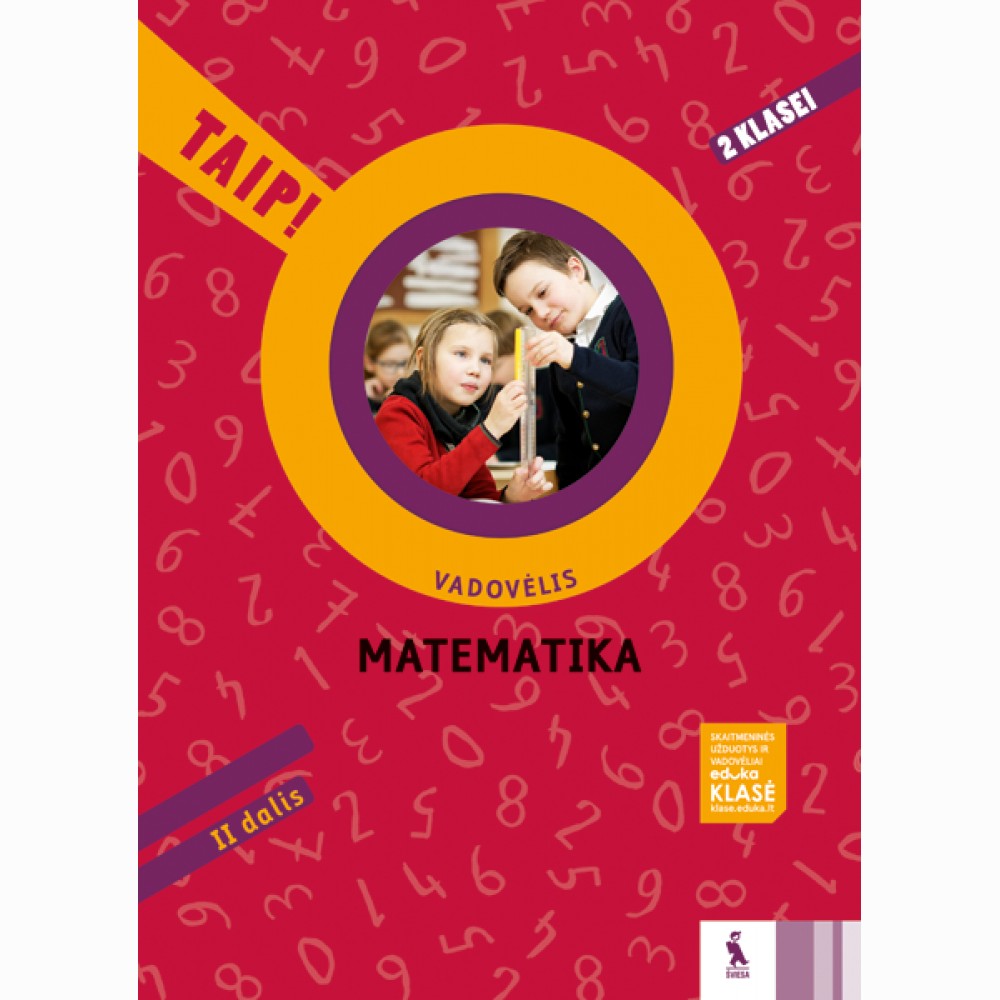 Matematika. Vadovėlis 2 klasei, 2 dalis (TAIP!)