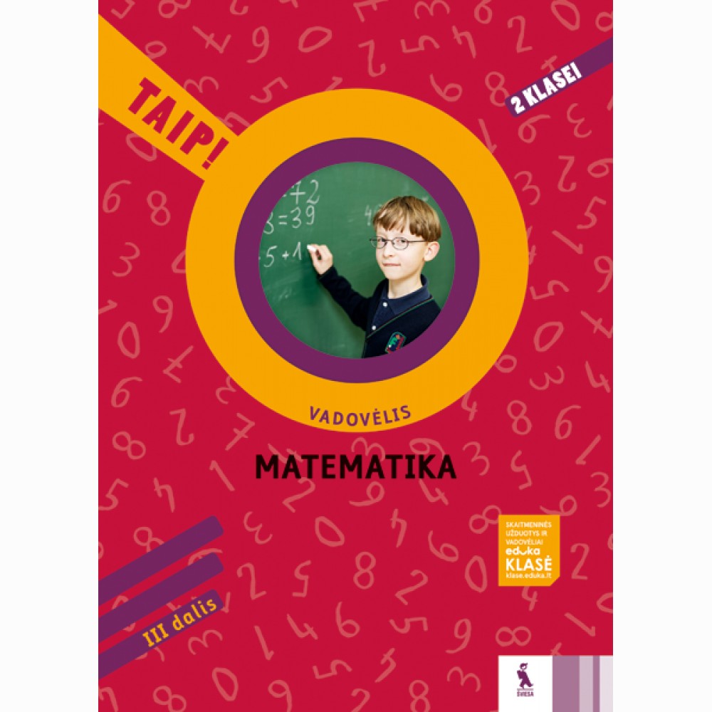 Matematika. Vadovėlis 2 klasei, 3 dalis (TAIP!)